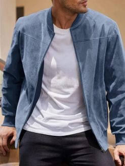 Men’s Stylish Casual Zip-Up Jacket